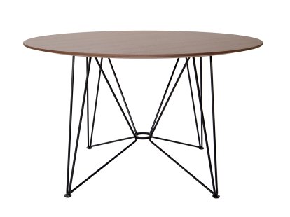 The Ring Table Indoor, Nussbaum Furnier