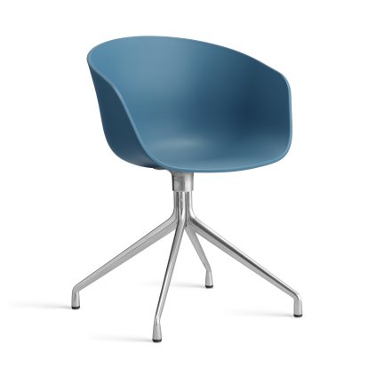 About A Chair AAC 20 Drehstuhl, Azure blue 2.0, Aluminium poliert