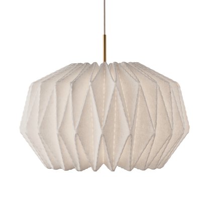 Model 164 Softly Pleated Pendelleuchte