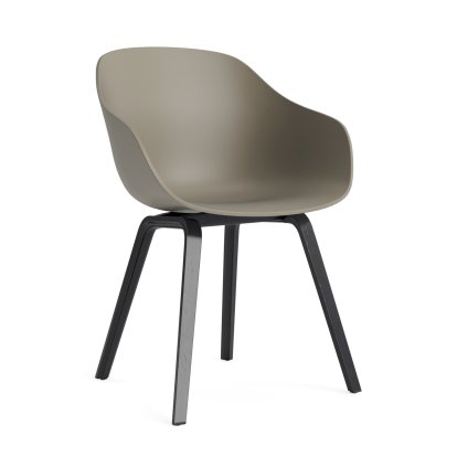 About A Chair AAC 222 Stuhl, Eiche schwarz lackiert, Khaki 2.0