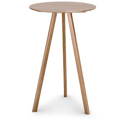 Copenhague Round Tisch CPH20, Ø 70 x H 105, Eiche lackiert, Eichefurnier