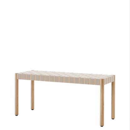 Betty Bank TK4 / TK5, TK4, 105 cm, Eiche natur / Leinen natur