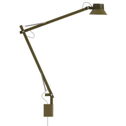 Dedicate Wandleuchte, L2, Brown Green