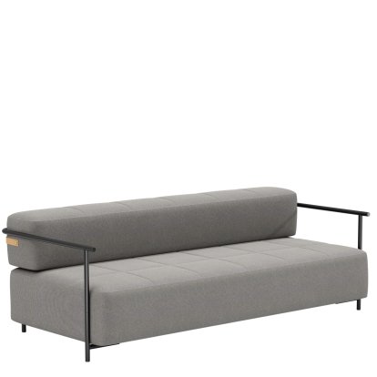 Daybe Schlafsofa, Mit Armlehne, Autumn 131 - grau