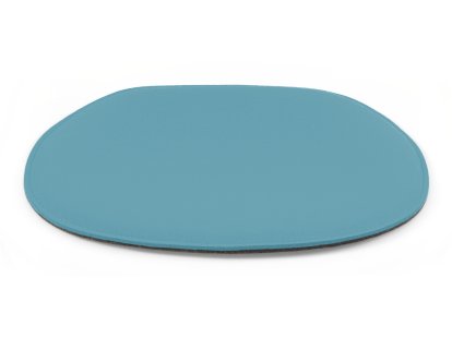 Sitzauflage für Eames Side Chairs, Mit Polster, aqua