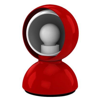 Eclisse Tischleuchte, Rot