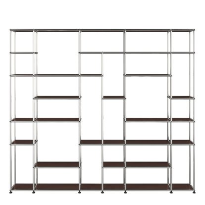 USM Haller Wohnzimmer Regal XXL, USM braun