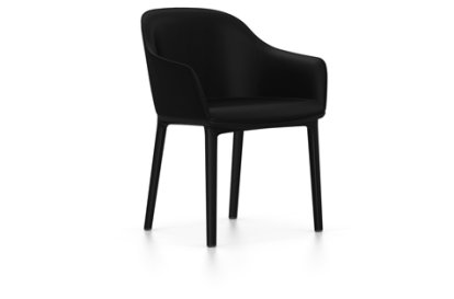 Softshell Armchair, Basic dark, Plano, Nero, Gleiter für Teppichboden