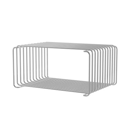 Panton Wire Low Regal, 26 cm, Chrome