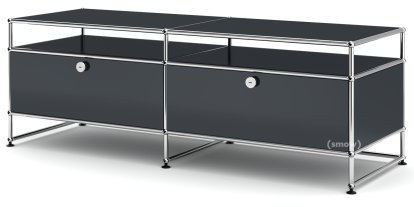 USM Haller TV-Board L, Anthrazitgrau RAL 7016