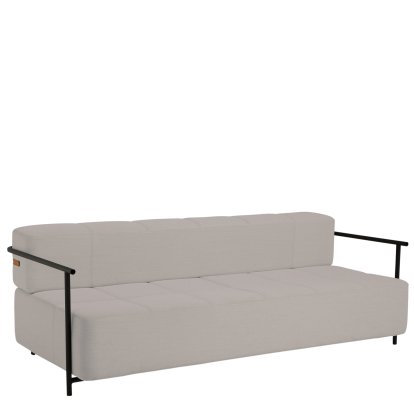 Daybe Schlafsofa, Mit Armlehne, Brusvik 02 - graubeige
