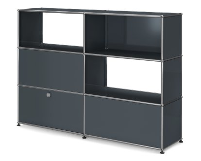 USM Haller Raumteiler Typ 1, Anthrazitgrau RAL 7016