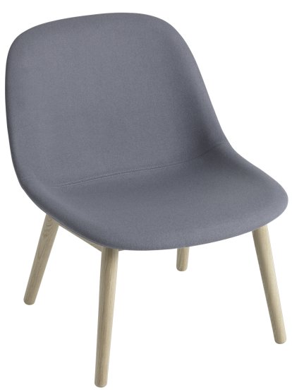 Fiber Loungesessel, Divina 154 - Slate blue