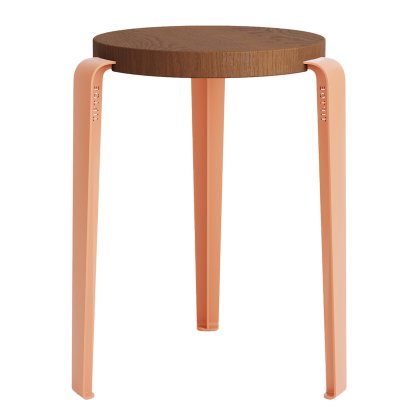 Lou Hocker, Massivholz, Eiche gebeizt, Aschfarbenes Rosa