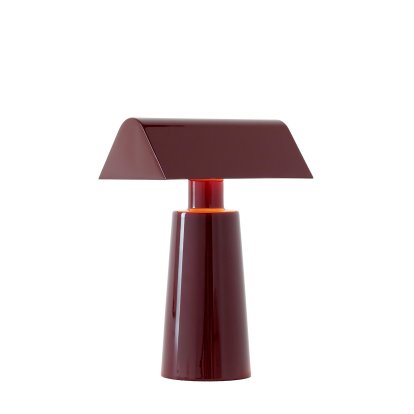 Caret Akkuleuchte MF1, Dark burgundy