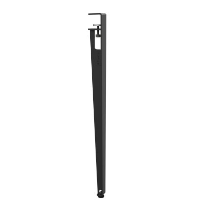Tiptoe Tischbein Outdoor, Graphitschwarz
