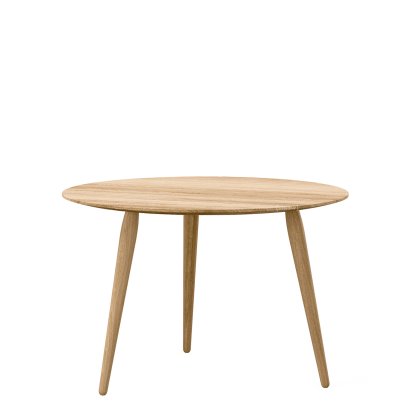 PLAYround Holz Tisch, Eiche natur geölt, ø 60 cm, Eiche natur geölt, 38 cm