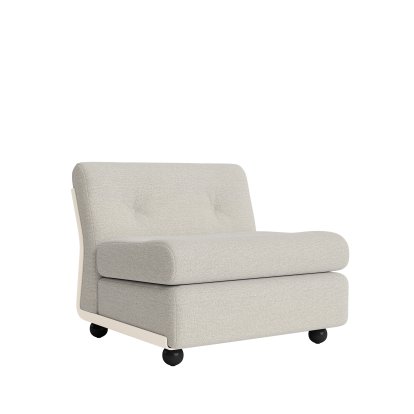 Amanta 1-Sitzer Sofa, Cream beige / Story 102