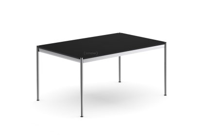 USM Haller Tisch, 150 x 100 cm, Fenix, Nero - Schwarz