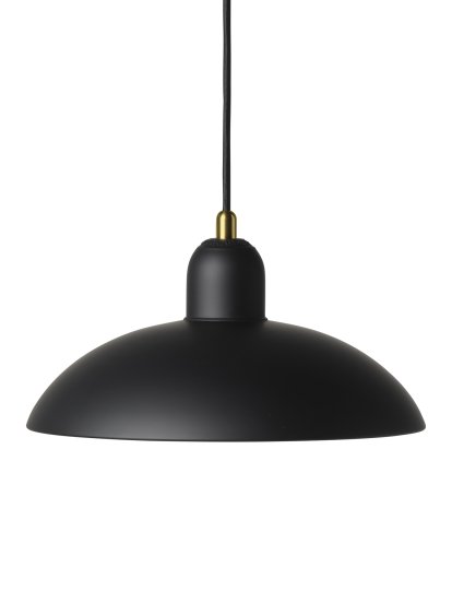 Kaiser Idell 6631-P Pendelleuchte, Mattschwarz / Messing