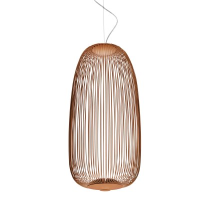 Spokes Pendelleuchte, Ø32,5 cm, Kupfer, Nicht dimmbar