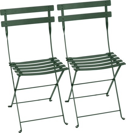 Bistro Klappstuhl 2er-Set, Zederngrün