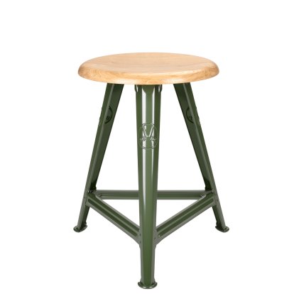 Rowac-Schemel – Modell 1 / 50 cm, Eiche, Mountain green