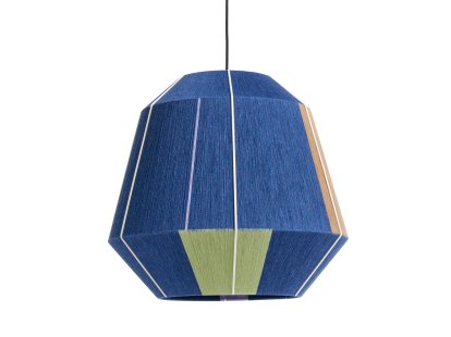 Bonbon Pendelleuchte, H 46 x B 50 cm, Blue tones