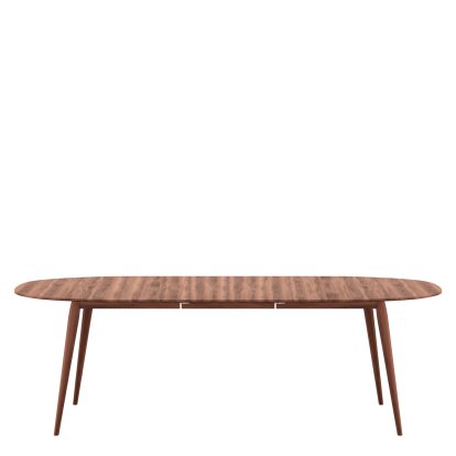 PLAYdinner Lamé Tisch, Walnuss geölt, Mit einer Einlegeplatte (L 180-230 cm)