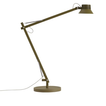Dedicate Tischleuchte, mit Tischfuß, L2, Brown Green