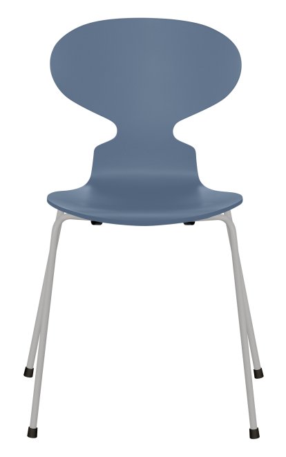 Ameise 3101 Stuhl, Lack, Dusk blue, Nine grey