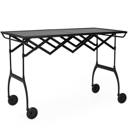Battista Barwagen, Platte matt, schwarz, Farbgleich matt lackiert