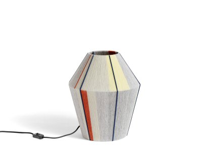 Bonbon Tischleuchte, H 38 x B 32 cm, Grey melange