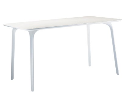 First Tisch Outdoor, 139 x 79 cm, Weiß