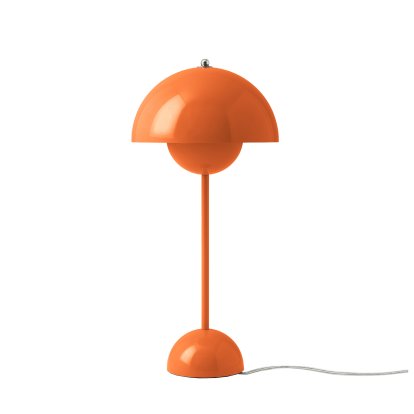Flowerpot VP3 Tischleuchte, Zesty orange