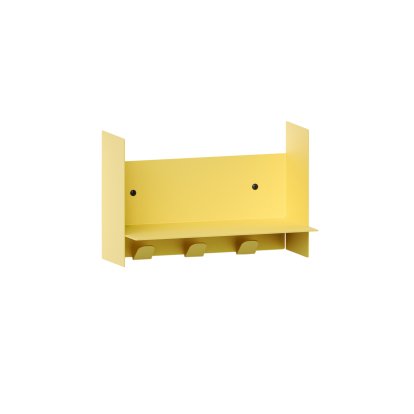 Pli Wandregal Classic, 30 cm, Neapelgelb, Mit Haken