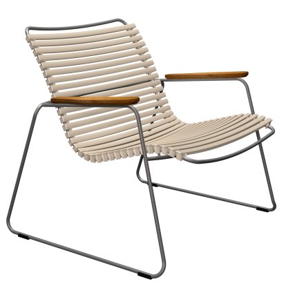 Click Roomy Loungestuhl, Beige