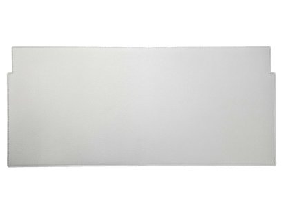 Lederauflage für USM Haller , Türklappe innen, 75 x 35 cm, Weiß