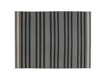 Teppich/Läufer Fleur, 170 x 240 cm, Grau/schwarz