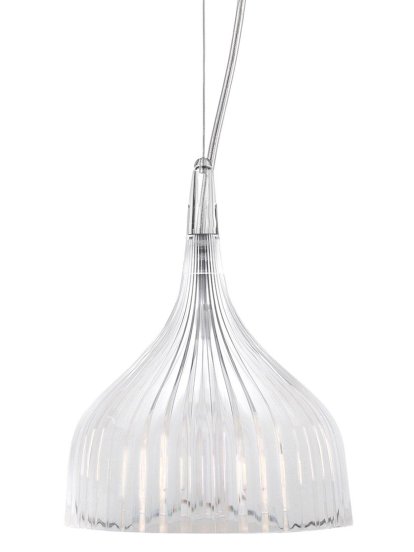 É Pendelleuchte / Wandleuchte, Hängeleuchte, Transparent, Glasklar
