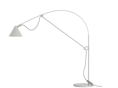 Ayno S Tischleuchte, Seidengrau, Grau, 2700 K