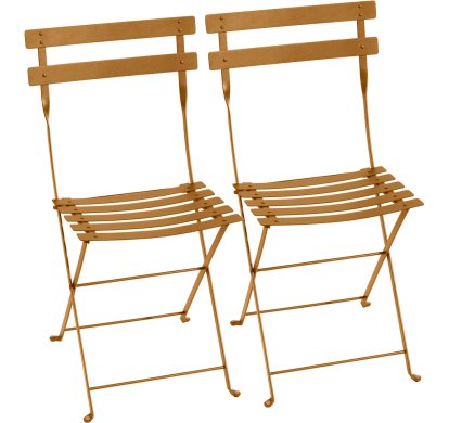 Bistro Klappstuhl 2er-Set, Lebkuchen