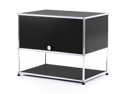 USM Haller TV-Rack, Graphitschwarz RAL 9011