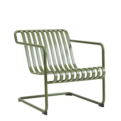 Palissade Lounge Freischwinger, Olive