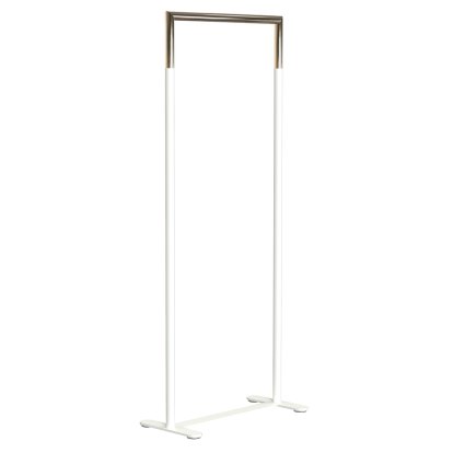 Bukto Kleiderständer, Weiß matt / gold poliert, 60 cm