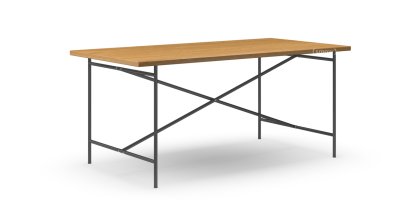 Eiermann 2 Esstisch, Eiche natur, 160 x 83 cm, Schwarz
