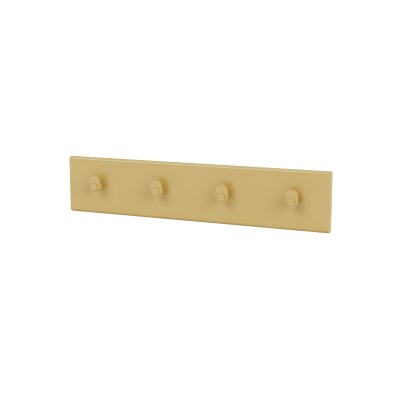 Coat Rack Hakenleiste, 4 Haken, Cumin