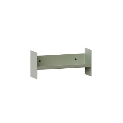 Pli Wandregal Slim, 30 cm, Eukalyptusgrau, Ohne Haken