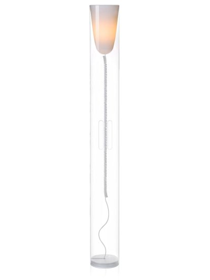 Toobe Tischleuchte / Stehleuchte, Höhe 170 cm, Glasklar