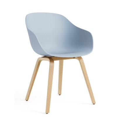About A Chair AAC 222 Stuhl, Eiche lackiert, Slate blue 2.0